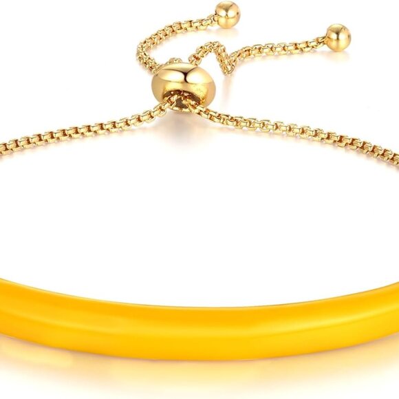 Adjustable Gold Plated Multi Layered Cuff Bracelet for Women | Hypoallergenic - Picture 1 of 9